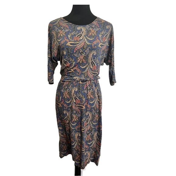 Warehouse 3/4 Sleeve Midi Dress - Picture 2 of 8